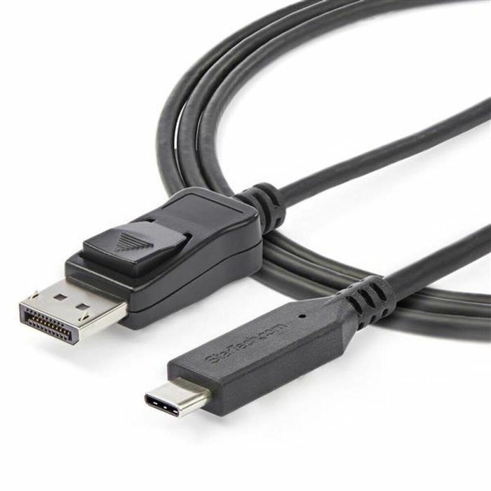 Adaptador USB C a DisplayPort Startech CDP2DP146B 1,8 m Negro Adaptador USB C a DisplayPort Startech CDP2DP146B 1,8 m Negro