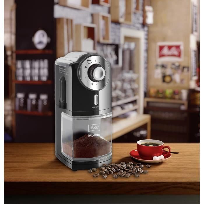 MELITTA 1019-02 Molino molinillo de café eléctrico - Negro 2 MELITTA 1019-02 Molino molinillo de café eléctrico - Negro 2