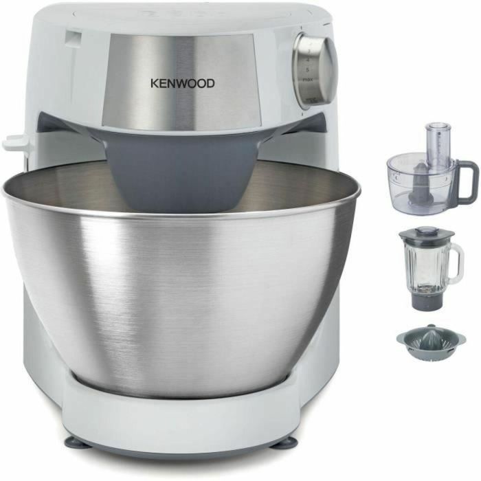Kenwood KHC291A.H0WH Robot de Repostería Multifunción Prospero con Bol de Acero Inoxidable