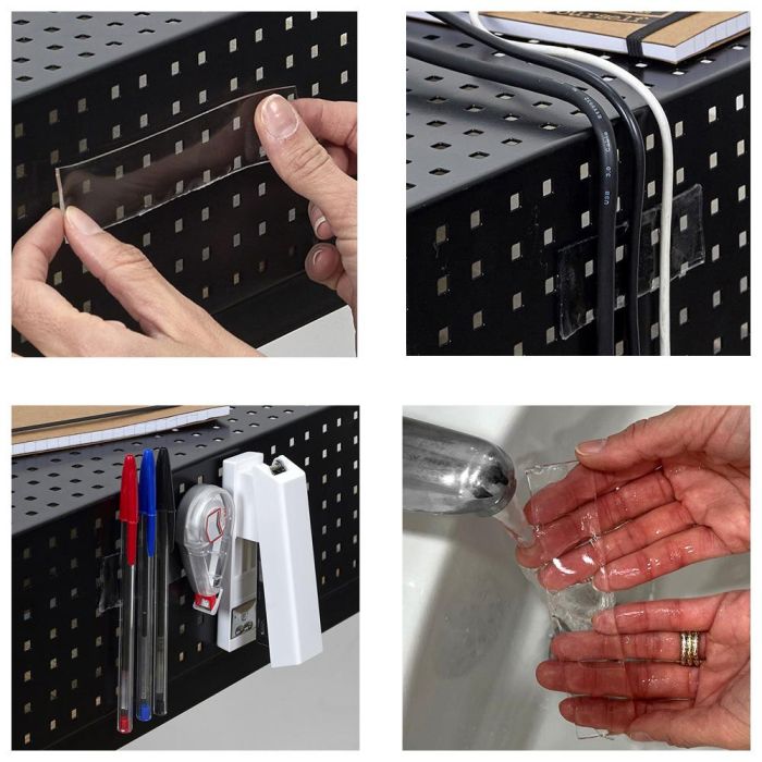 Je cherche une Idee Cinta Adhesiva Doble Cara Espuma Transparente Fijación Extrafuerte 1 M 4