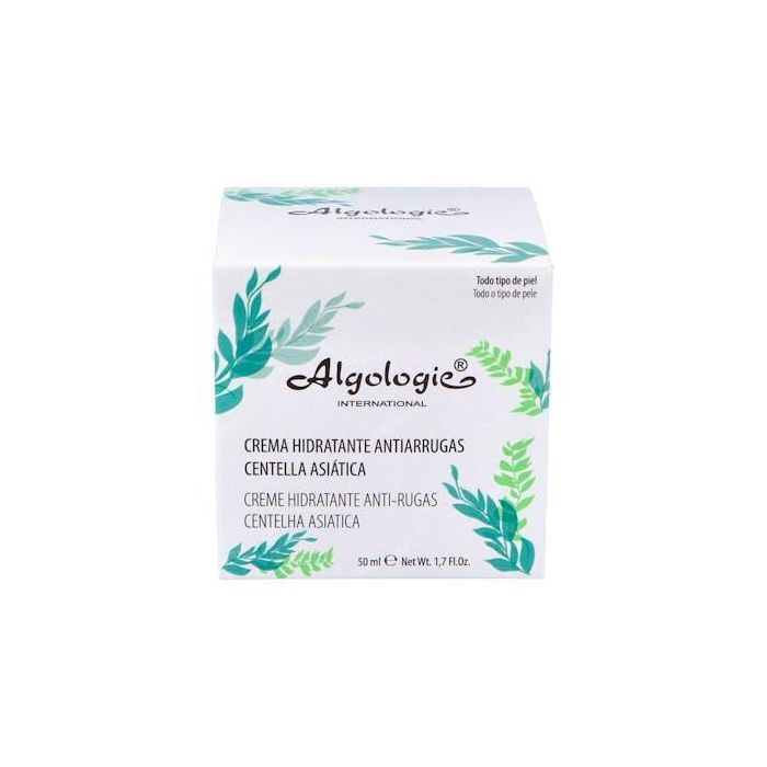 Algologie Ref.309 Crema antiarrugas Centella Asiática 50ml - Hidratante con Onagra, Almendras dulces y Vitamina E