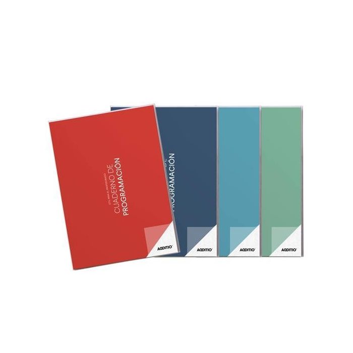 Additio Cuaderno De Programación A4 Para El Profesorado 96 Páginas Pvc C-Surtidos Additio Cuaderno De Programación A4 Para El Profesorado 96 Páginas Pvc C-Surtidos