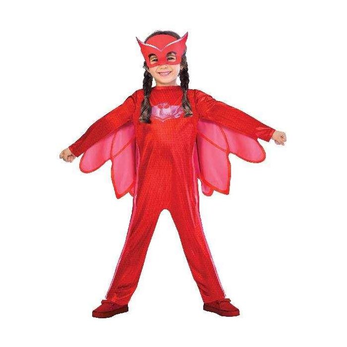 Disfraz pj masks owlette roja talla 3-4 años 1 Disfraz pj masks owlette roja talla 3-4 años 1