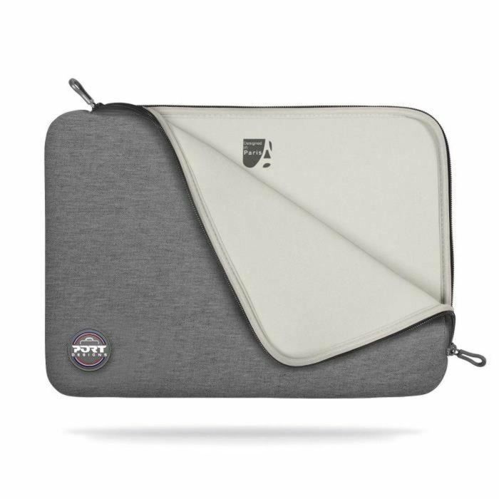 Port Designs POR3567041404121 Funda para portátil Torino II de Neopreno elástico 15,6 pulgadas Gris 5
