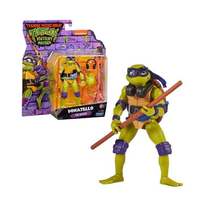 Famosa Tortugas Ninja Movie Figura Básica 7 cm Totalmente Articulada Incluye Accesorio de Lucha 0 Famosa Tortugas Ninja Movie Figura Básica 7 cm Totalmente Articulada Incluye Accesorio de Lucha 0