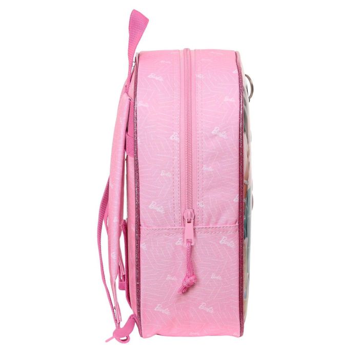 Mochila Infantil Barbie Girl Rosa 22 x 27 x 10 cm 2