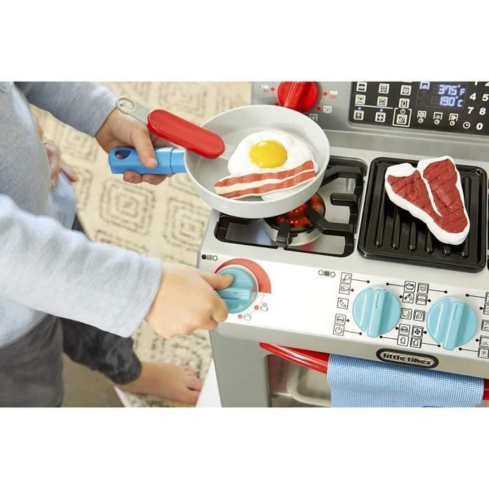 Little Tikes 651403E7C Horno Electrónico de Juguete Infantil, Mi Primer Horno con Múltiples Funciones de Imitación Divertidas 4