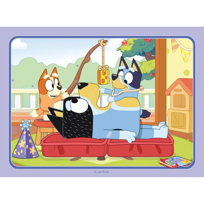 Puzzle 4 Formas Bluey 03111 Ravensburger 3
