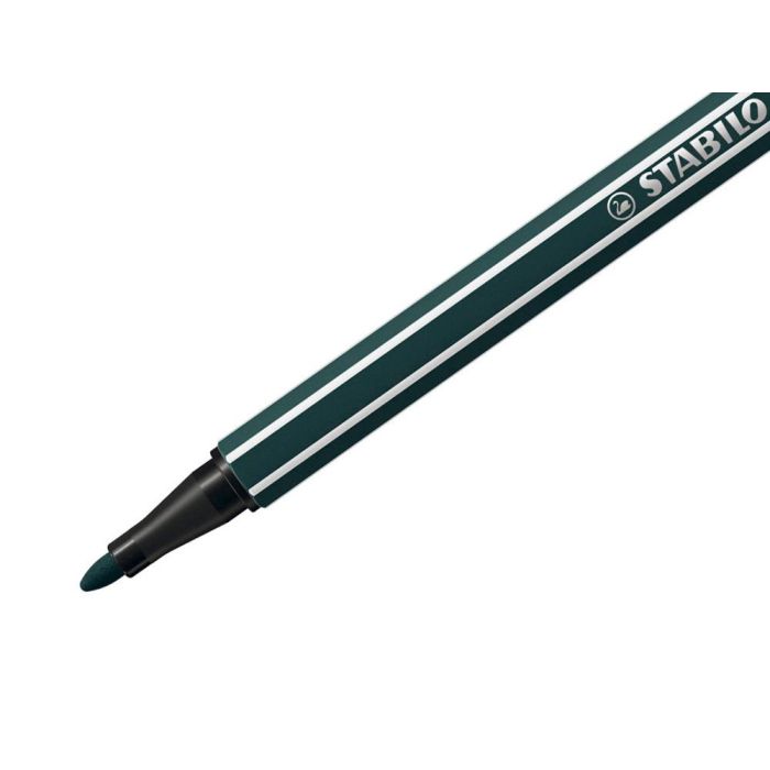 Stabilo Rotulador Pen 68 Verde Tierra Caja 10 Ud 3