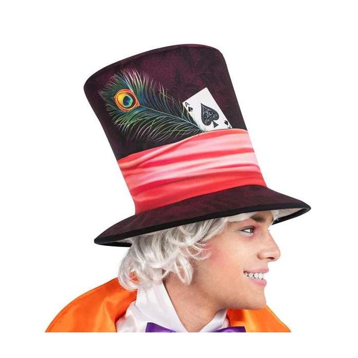 Disfraz sombrerero loco sombrero, cuello con pajarita, chaqueta con chaleco y pantalón talla m 5 Disfraz sombrerero loco sombrero, cuello con pajarita, chaqueta con chaleco y pantalón talla m 5