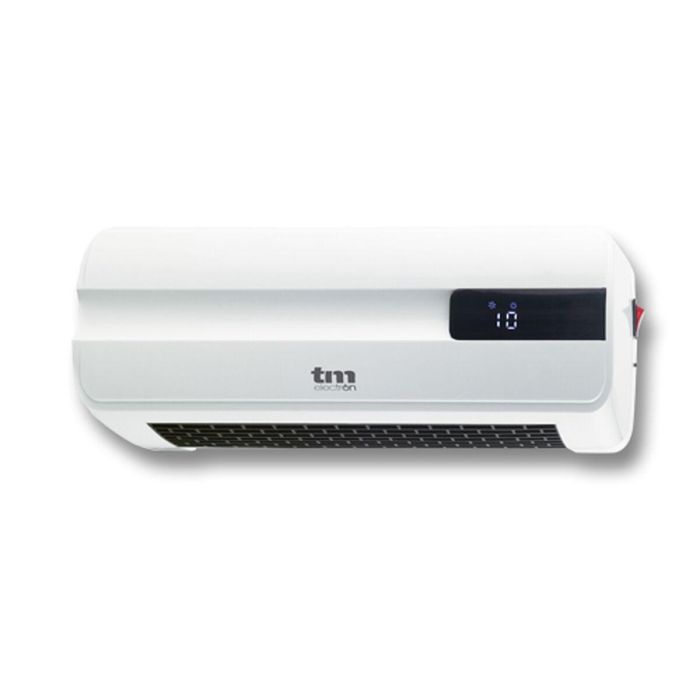 Calefactor TM Electron 2000 W Blanco/Negro Eléctrico De pared 0 Calefactor TM Electron 2000 W Blanco/Negro Eléctrico De pared 0