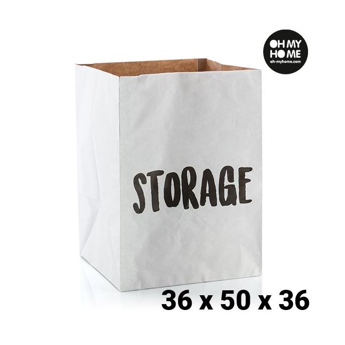 Bolsa de Papel Grande Oh My Home (36 x 50 x 36 cm) Bolsa de Papel Grande Oh My Home (36 x 50 x 36 cm)