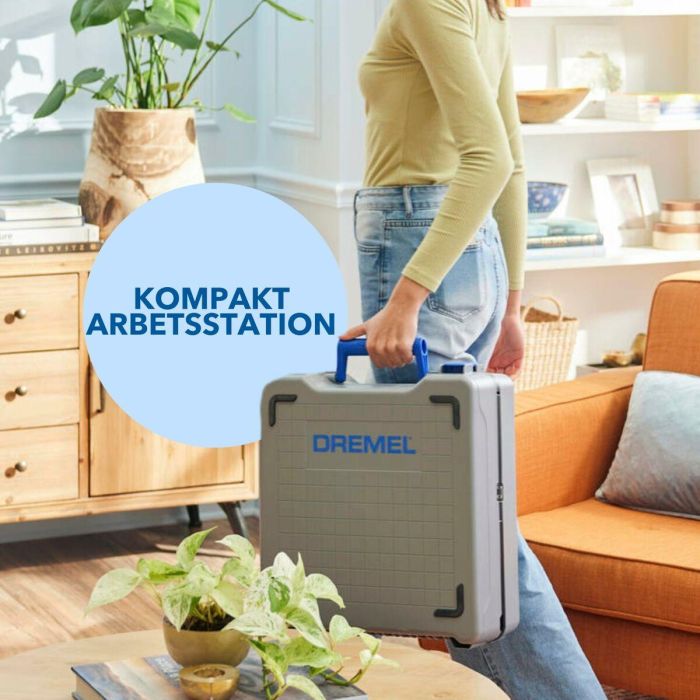 Dremel AAAXK80262 Estación de sierra CS12V-S1C con sierra compacta de 12 V, batería de 2 Ah y cargador, accesorios 7 Dremel AAAXK80262 Estación de sierra CS12V-S1C con sierra compacta de 12 V, batería de 2 Ah y cargador, accesorios 7