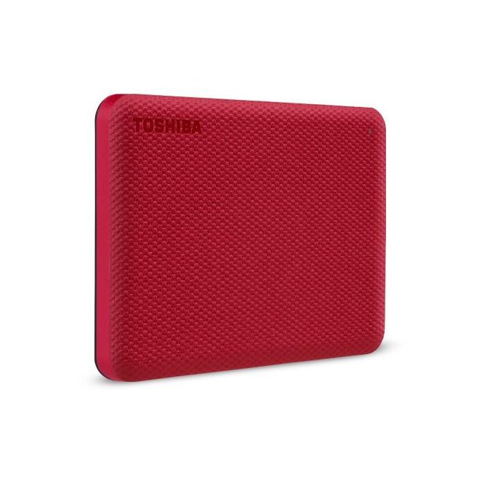Toshiba Canvio Advance Disco Duro Externo 4 TB (Rojo, Micro-USB-B 3.2 Gen 1) 3
