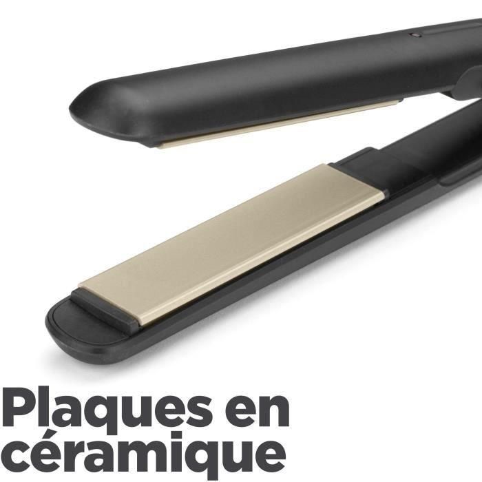 BaByliss ST089E - Plancha para el pelo BaByliss - 2 niveles de temperatura - Hasta 230 ° C - Placas de cerámica - Alfombra resistente al calor 3 BaByliss ST089E - Plancha para el pelo BaByliss - 2 niveles de temperatura - Hasta 230 ° C - Placas de cerámica - Alfombra resistente al calor 3