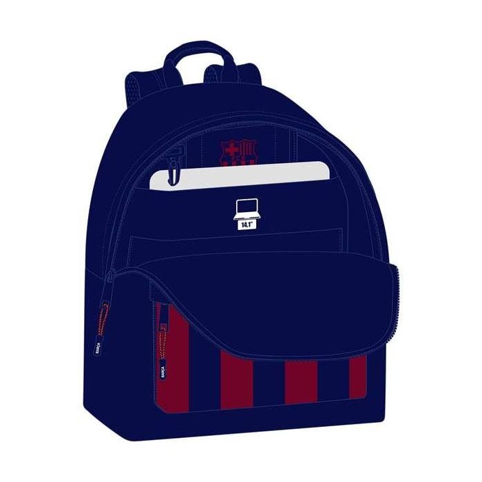 Mochila Safta Para Portatil 14,1-' F.C. Barcelona 410x310x160 mm 5 Mochila Safta Para Portatil 14,1-' F.C. Barcelona 410x310x160 mm 5