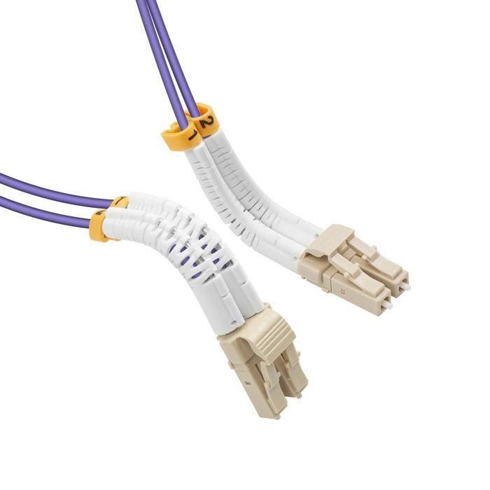 Lanview Bendable LC-LC Multimode fibre cable duplex 0,5m OM4 LSZH 1 Lanview Bendable LC-LC Multimode fibre cable duplex 0,5m OM4 LSZH 1