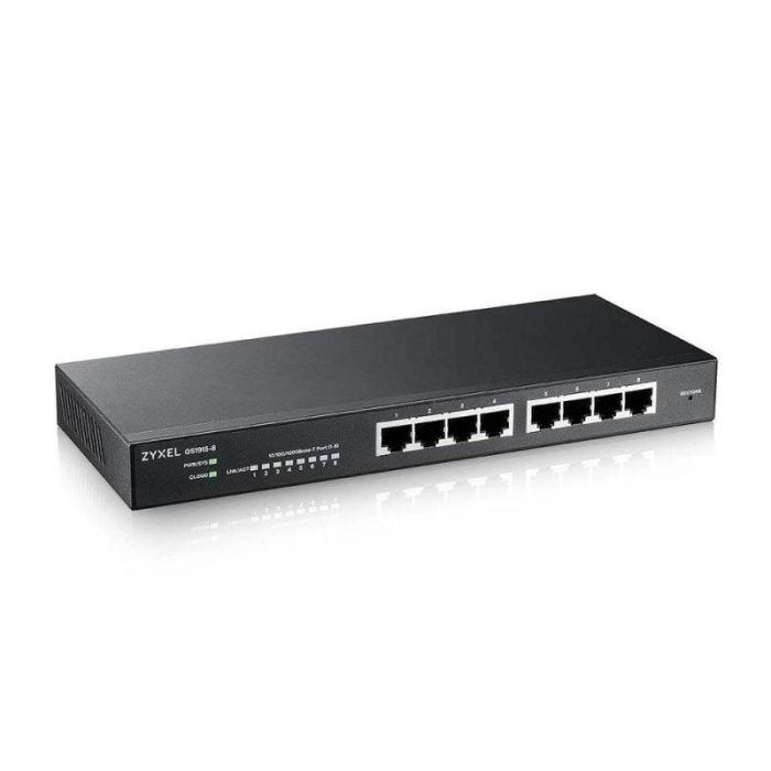 Zyxel GS1915-8 Gestionado L2 Gigabit Ethernet (10/100/1000) Negro 2 Zyxel GS1915-8 Gestionado L2 Gigabit Ethernet (10/100/1000) Negro 2