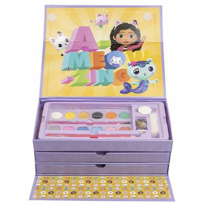 Maletín papelería coloreable casa de gabby 27x9,5x13,5 cm 1 Maletín papelería coloreable casa de gabby 27x9,5x13,5 cm 1