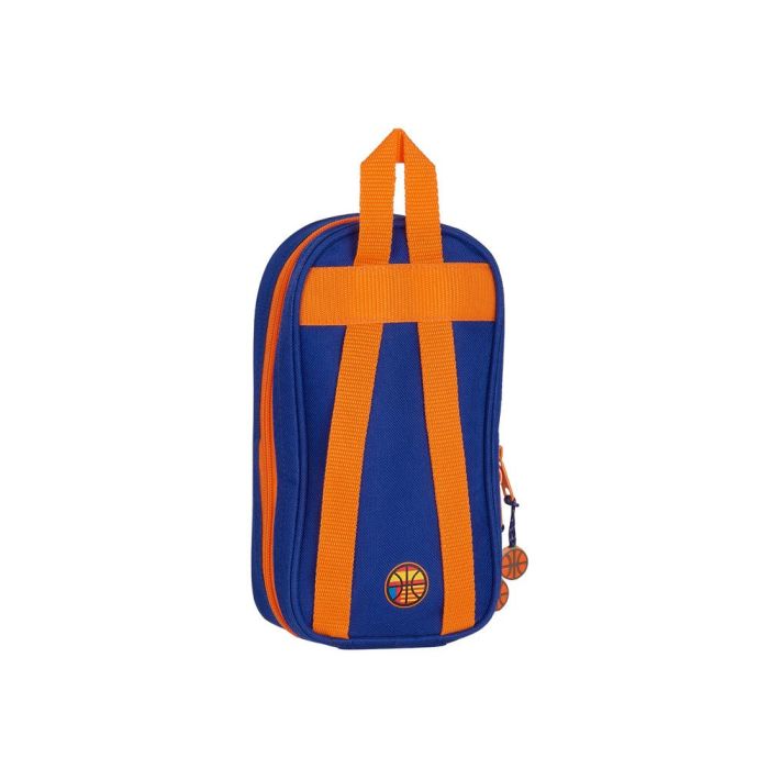 Plumier Escolar Safta Valencia Basket Club Mochila Con 4 Portatodos Vacios 120x50x230 mm 1