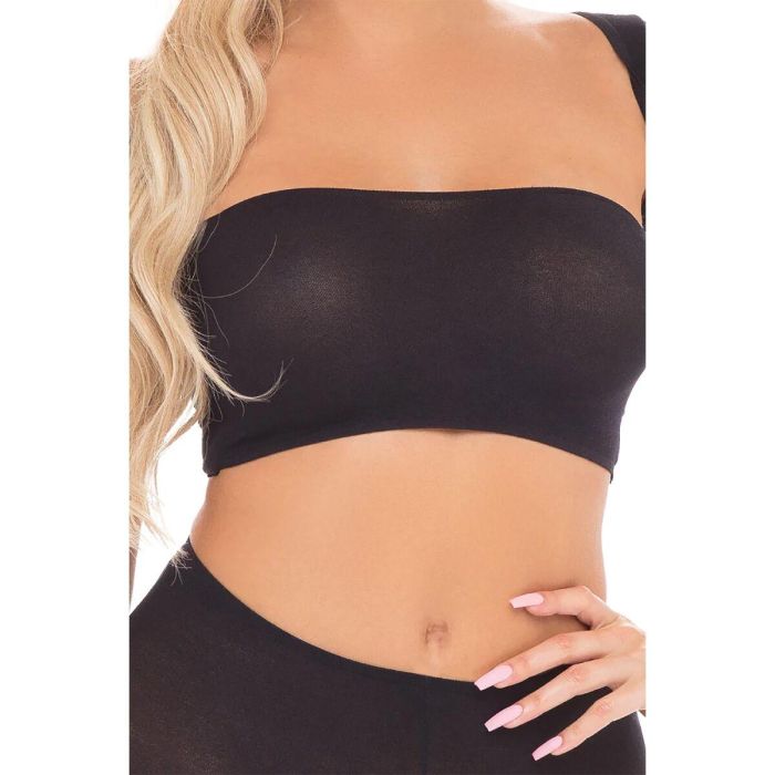 Conjunto de Lencería Pink Lipstick Negro (Talla única) 5 Conjunto de Lencería Pink Lipstick Negro (Talla única) 5