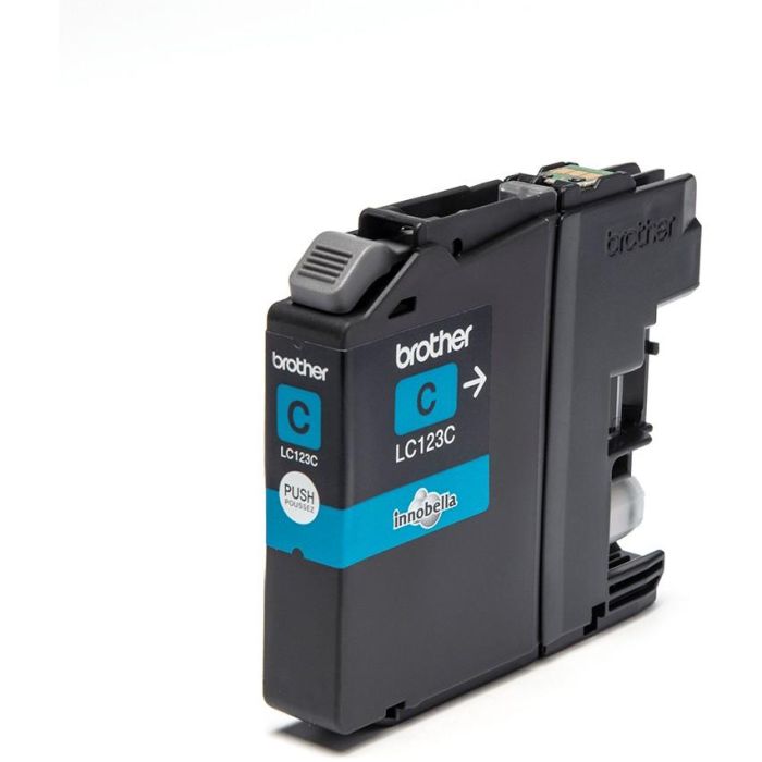 Brother Tinte LC-123C Cyan bis zu 600 Seiten nach ISO/IEC 24711 1