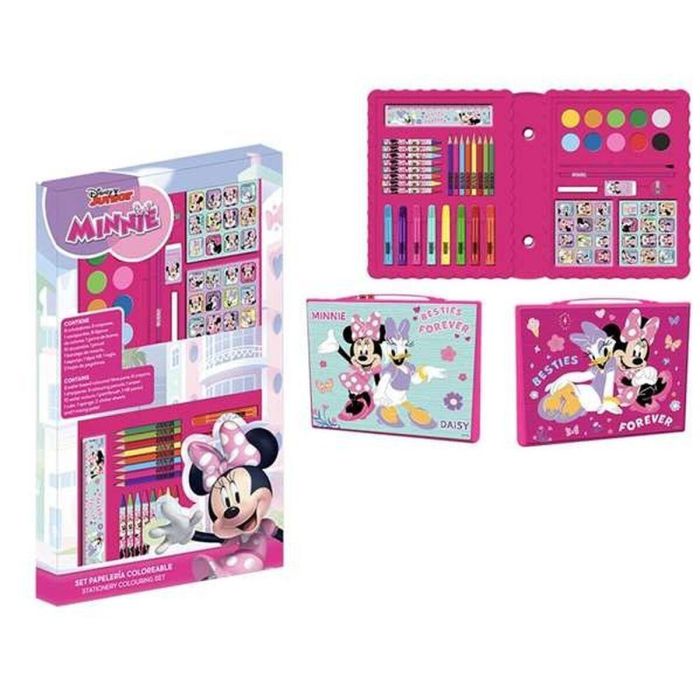 Set papelería coloreable caja minnie 26.7 x 45.3 x 3.0 cm 1 Set papelería coloreable caja minnie 26.7 x 45.3 x 3.0 cm 1