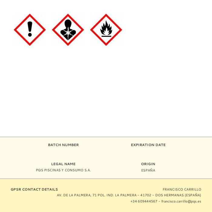 PQS Disolvente Nu Plus 5L - Disolvente polivalente para pintura, aplicación manual o pistola 1 PQS Disolvente Nu Plus 5L - Disolvente polivalente para pintura, aplicación manual o pistola 1