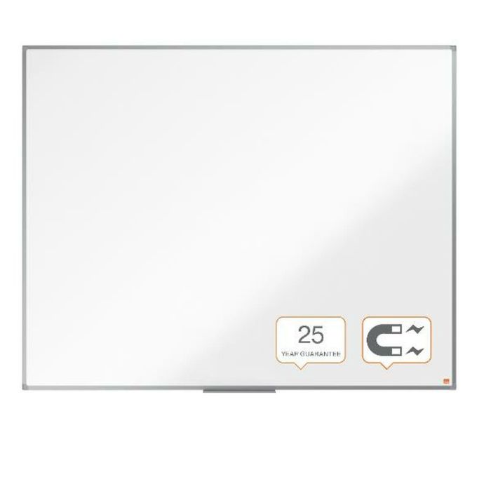 Pizarra magnética Nobo Essence Blanco Acero 150 x 120 cm 1