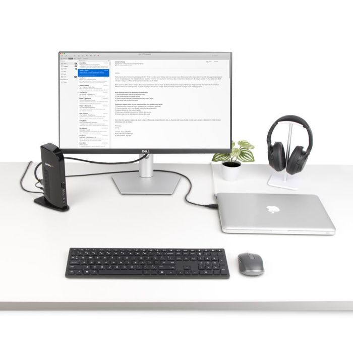 Hub USB Startech USB3SDOCKHD Negro 20 W 7 Hub USB Startech USB3SDOCKHD Negro 20 W 7