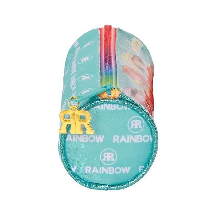 Estuche Escolar Rainbow High Paradise Turquesa 20 x 7 x 7 cm 2