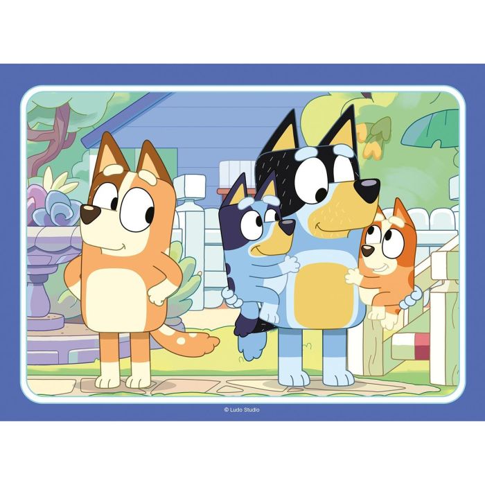 Puzzle 4 Formas Bluey 03111 Ravensburger 4