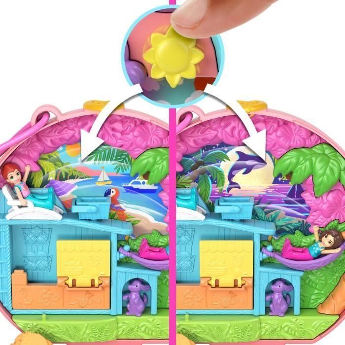 Polly Pocket - Ciclomotor Adventure - Caja 2 minifiguras y animal HWN98 4 Polly Pocket - Ciclomotor Adventure - Caja 2 minifiguras y animal HWN98 4