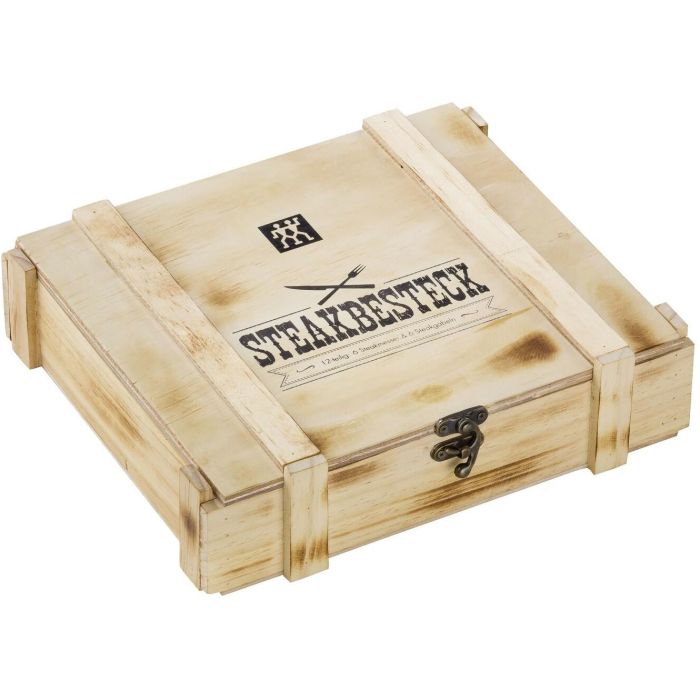 Zwilling Steakbesteckset 12-Teilig in Holzbox 1