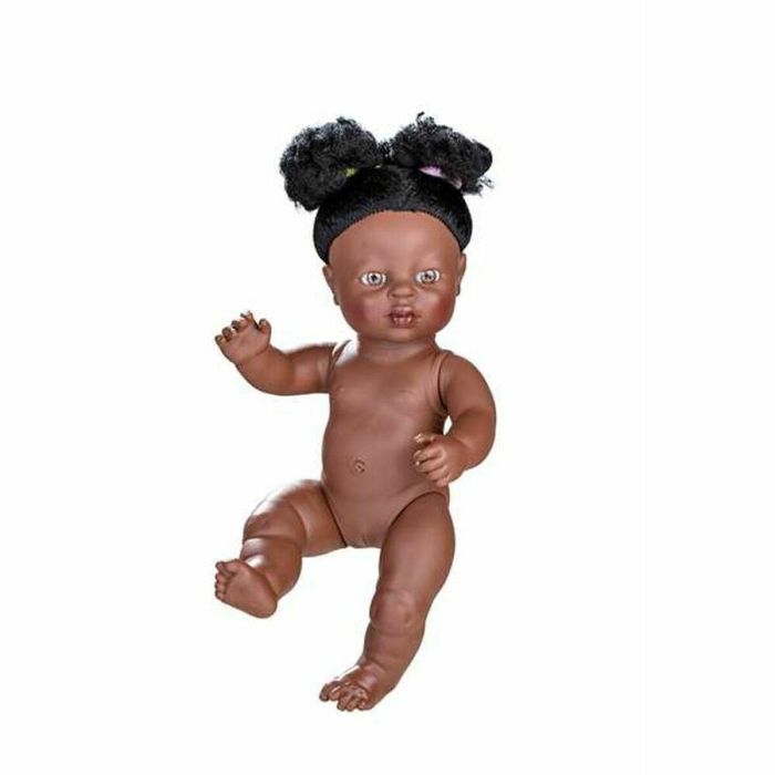 Berjuan 7059-17 Muñeca Bebé Newborn Niña Africana de 38cm para +3 Años