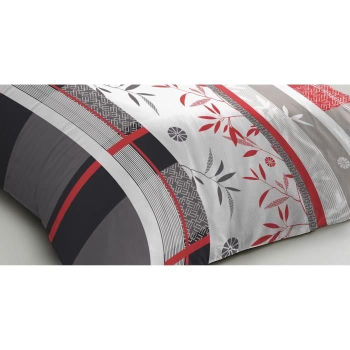 Juego de cama de microfibra - HOME LINGE PASSION - SHIZUOKA - Funda 140 x 200 cm + 1 funda de almohada 63 x 63 cm - Azul 1 Juego de cama de microfibra - HOME LINGE PASSION - SHIZUOKA - Funda 140 x 200 cm + 1 funda de almohada 63 x 63 cm - Azul 1