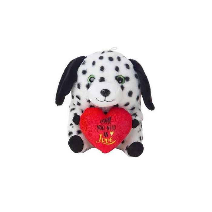 Peluche perrito boli corazón 28cm_3 stdos. 3 Peluche perrito boli corazón 28cm_3 stdos. 3