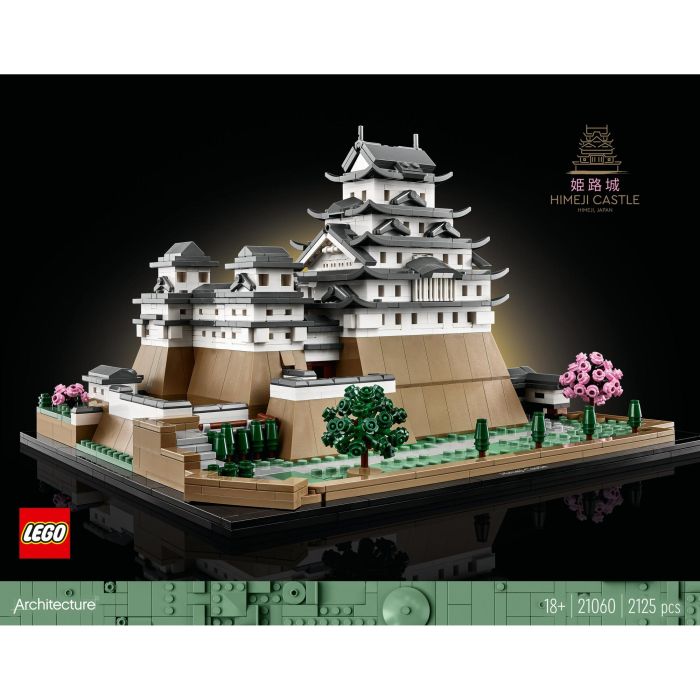 LEGO 21060 Architecture Kit de Construcción Modelo Castillo Himeji para Adultos Fans Cultura Japonesa 11 LEGO 21060 Architecture Kit de Construcción Modelo Castillo Himeji para Adultos Fans Cultura Japonesa 11