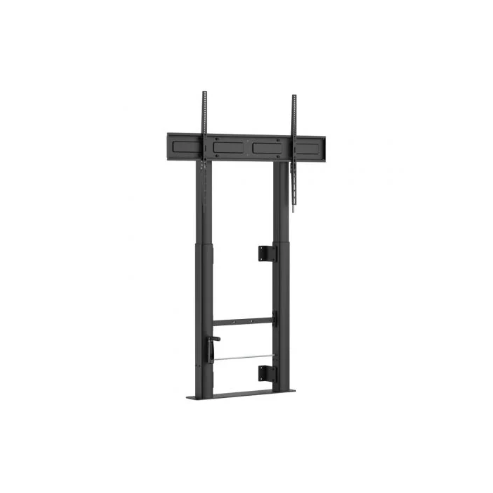 Aisens FWF100E-351 Soporte de Suelo Giratorio Inclinable Nivelable para TV de 60-100" hasta 120kg Negro