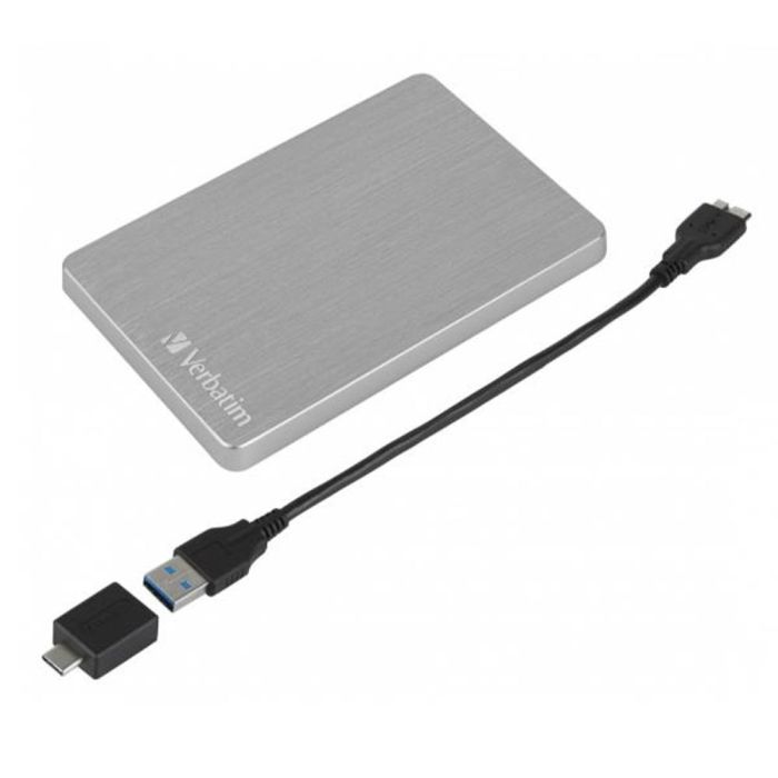 Verbatim Store'n'Go ALU Slim 2.5" 1TB USB 3.2 Disco Duro Externo Portátil Delgado, Carcasa de Aluminio 0 Verbatim Store'n'Go ALU Slim 2.5" 1TB USB 3.2 Disco Duro Externo Portátil Delgado, Carcasa de Aluminio 0