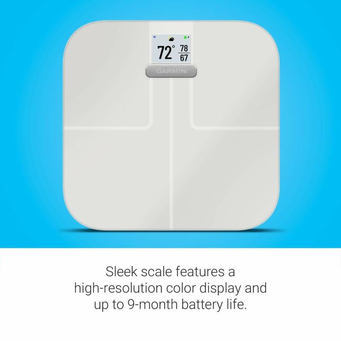 GARMIN Connected Scale Index S2 Blanco 2