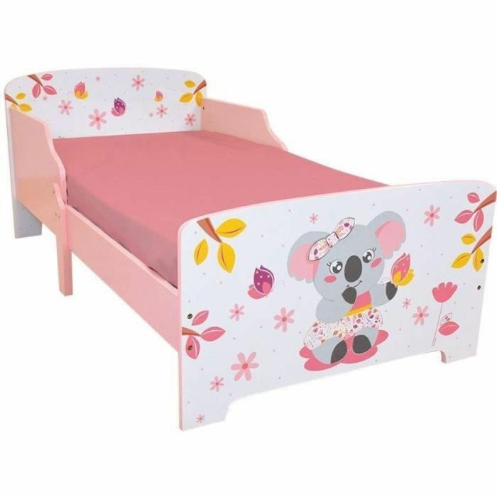 CALLY MIMI KOALA Cama con lamas 140x 70 cm para niños 1