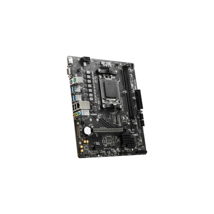 MSI PRO A620M-E Placa Base AMD A620 Socket AM5 Mini-ATX, Compatible con AMD Ryzen 7th Gen, DDR5-SDRAM, 911-7E28-001 2 MSI PRO A620M-E Placa Base AMD A620 Socket AM5 Mini-ATX, Compatible con AMD Ryzen 7th Gen, DDR5-SDRAM, 911-7E28-001 2