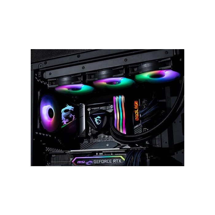 MSI MAG-CRLQD-360R2 sistema de refrigeración para ordenador Placa base, Procesador Kit de refrigeración líquida 12 cm Negro 3 MSI MAG-CRLQD-360R2 sistema de refrigeración para ordenador Placa base, Procesador Kit de refrigeración líquida 12 cm Negro 3