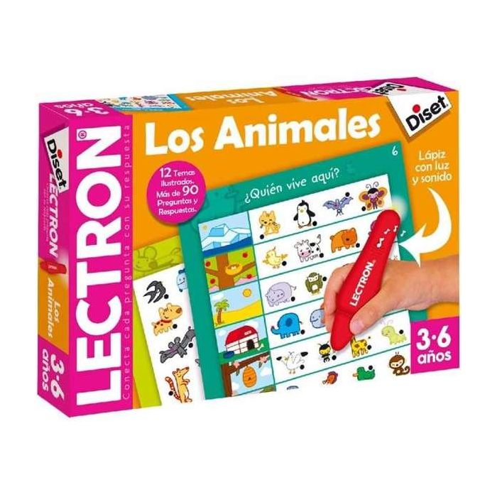 Juego lectron lápiz los animales