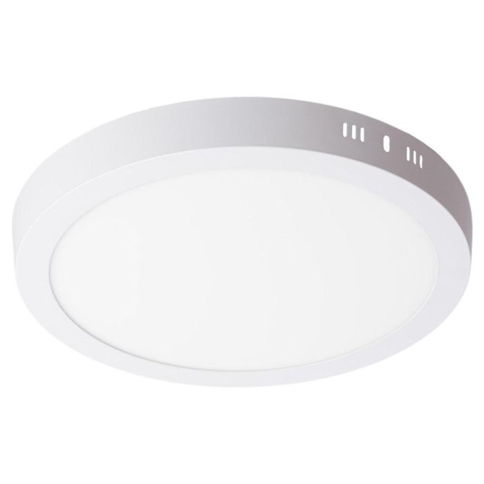 Plafón LED Circular 24W 2415Lm Driver Lifud Flicker Free Blanco Frío 6000K IP20 30.000H WR-MYSR-24-CW
