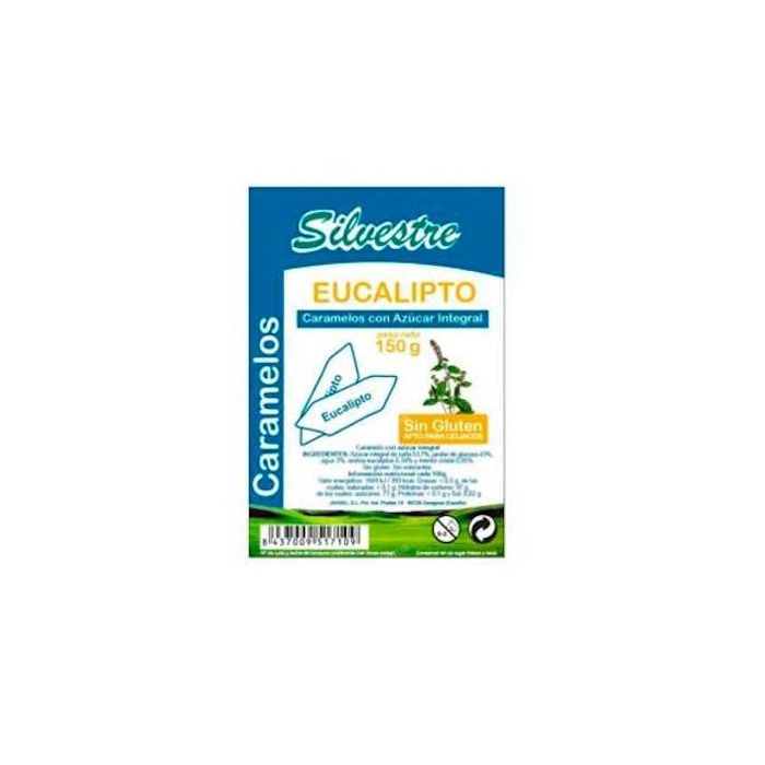 Caramelos Eucalipto Con Az. Integral 150 Gr