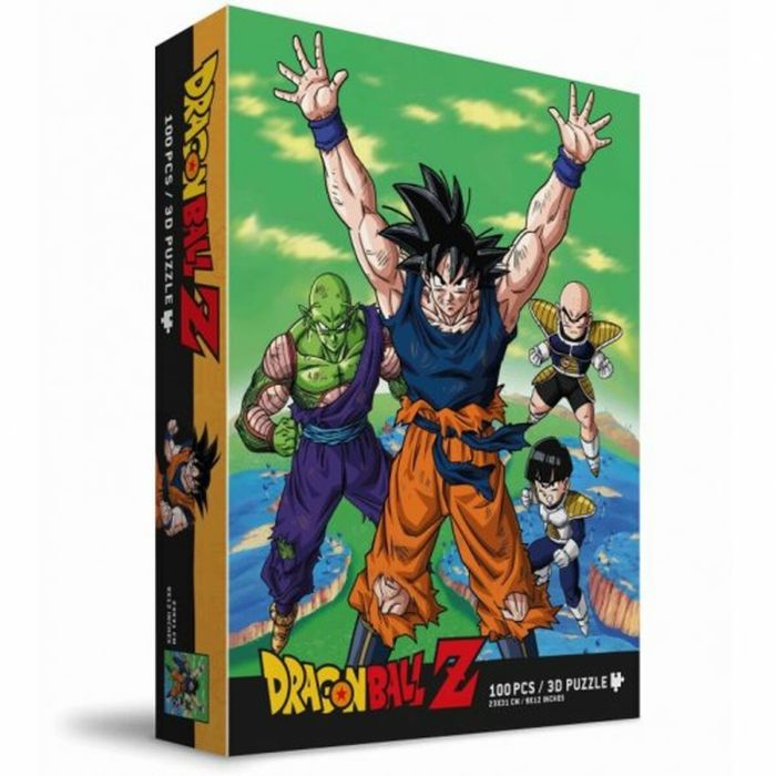 Puzzle 3D Dragon Ball Goku Saiyan 100 Piezas Puzzle 3D Dragon Ball Goku Saiyan 100 Piezas
