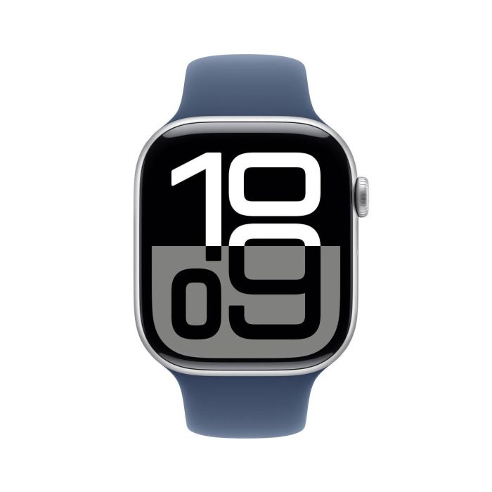 Apple Watch Series 10/ GPS/ 46mm/ Caja de Aluminio / Correa Deportiva Azul Denim M/L 1