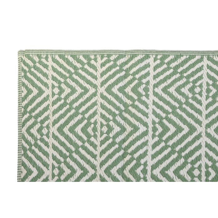 DKD Home Decor Alfombra Azul Verde Menta 180 x 120 x 1 cm (4 Unidades) 1
